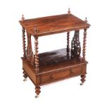 VICTORIAN ROSEWOOD LAMP TABLE