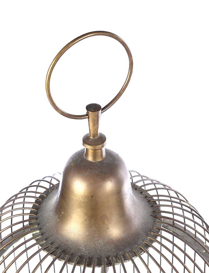 BRASS BIRD CAGE - Image 4 of 4