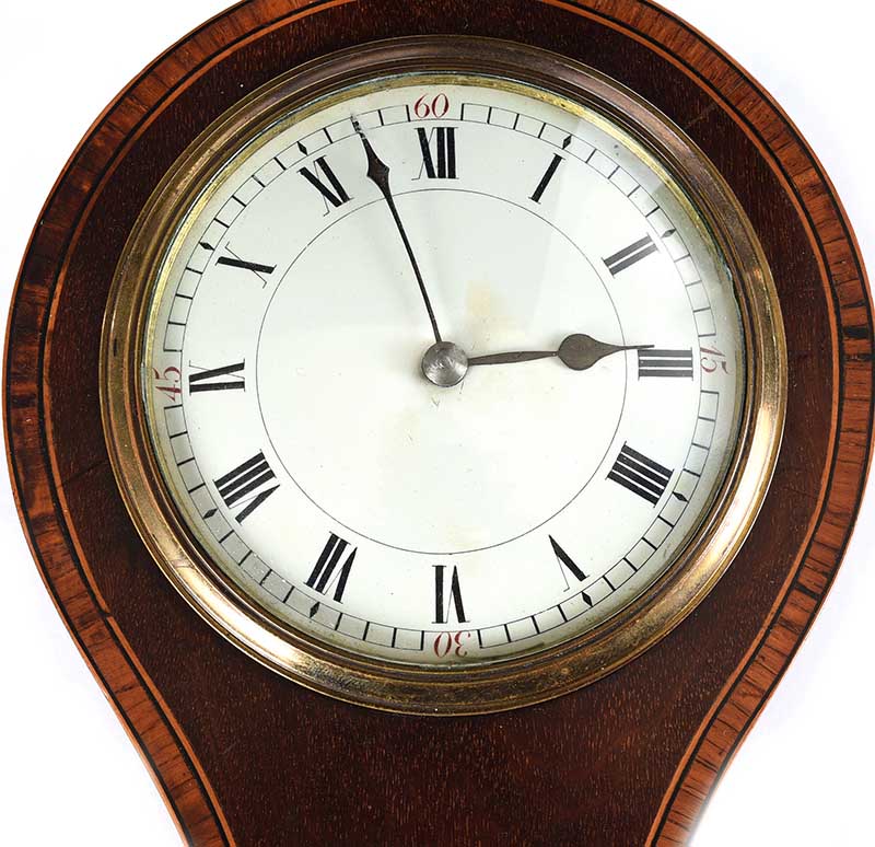 EDWARDIAN MANTEL CLOCK - Image 2 of 3