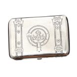 RUSSIAN SILVER CIGARETTE CASE