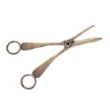 STERLING SILVER GRAPE SCISSORS