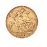 1905 GOLD HALF SOVEREIGN