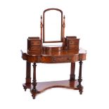 VICTORIAN WALNUT DUCHESS DRESSING TABLE