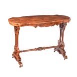 VICTORIAN WALNUT SIDE TABLE