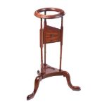 MAHOGANY PLANT STAND