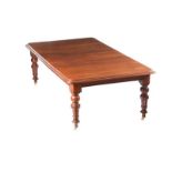 VICTORIAN MAHOGANY DINING ROOM TABLE