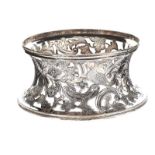 SILVER DISH RING