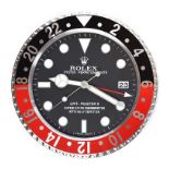 ROLEX STYLE WALL CLOCK