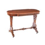 VICTORIAN MAHOGANY WRITING TABLE