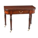 REGENCY TURN OVER LEAF TEA TABLE