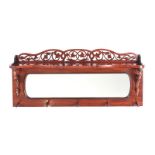 VICTORIAN MAHOGANY COAT RACK