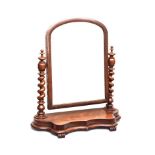 VICTORIAN MAHOGANY DRESSING TABLE MIRROR