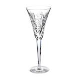 SET OF SIX WATERFORD CHAMPAGNE GLASSES