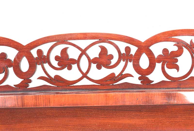 VICTORIAN MAHOGANY COAT RACK - Image 3 of 3