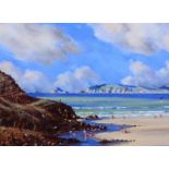 David Overend - ANNAGRY, COUNTY DONEGAL - Coloured Print - 6 x 8 inches - Signed