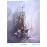 Ben Maile - A GREY DAWN BREAKING - Limited Edition Coloured Print (26/275) - 15 x 12 inches -