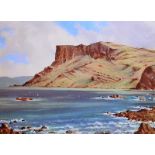 David Overend - FAIRHEAD BALLYCASTLE, COUNTY ANTRIM - Coloured Print - 6 x 8 inches - Signed