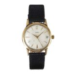 ROTARY 9CT GOLD-CASED AUTOMATIC GENT'S WRIST WATCH