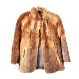 RED FOX FUR JACKET