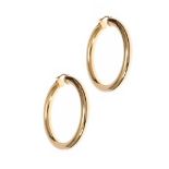 9CT GOLD HOOP EARRINGS