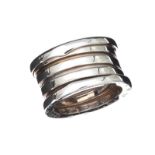 BULGARI B.ZERO1 18CT WHITE GOLD RING