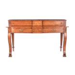 REGENCY MAHOGANY SERVING TABLE