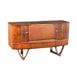 VINTAGE WALNUT COCKTAIL CABINET