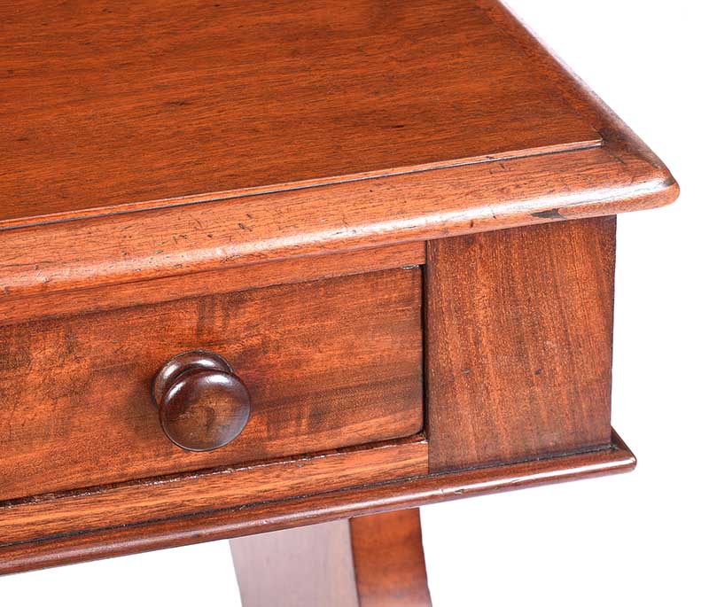 VICTORIAN MAHOGANY SIDE TABLE - Image 2 of 5