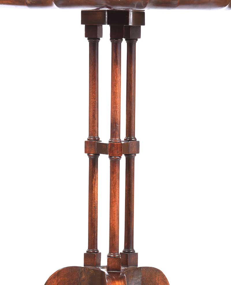 MAHOGANY LAMP TABLE - Image 5 of 5