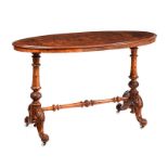 VICTORIAN WALNUT CENTRE TABLE