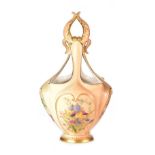 ROYAL WORCESTER SHAPED BASKET