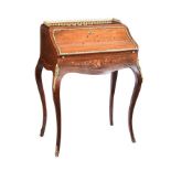 ANTIQUE KINGWOOD BUREAU DE DAME