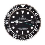 ROLEX STYLE WALL CLOCK