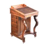 WILLIAM IV ROSEWOOD DAVENPORT DESK