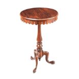 VICTORIAN ROSEWOOD LAMP TABLE