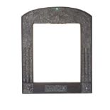 PEWTER WALL MIRROR