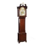 OAK LONGCASE CLOCK