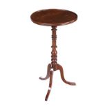 ANTIQUE MAHOGANY LAMP TABLE