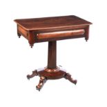 WILLIAM IV LAMP TABLE