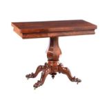 REGENCY TURN OVER LEAF TEA TABLE