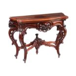 VICTORIAN CONTINENTAL TURN OVER LEAF TEA TABLE