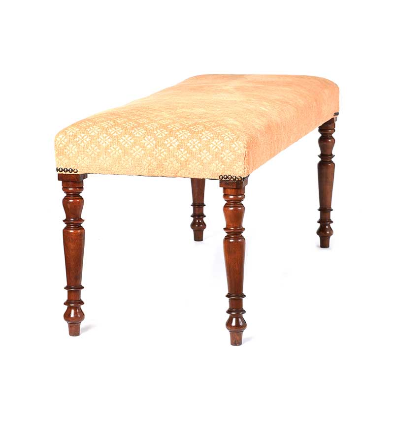 UPHOLSTERED STOOL - Image 4 of 5