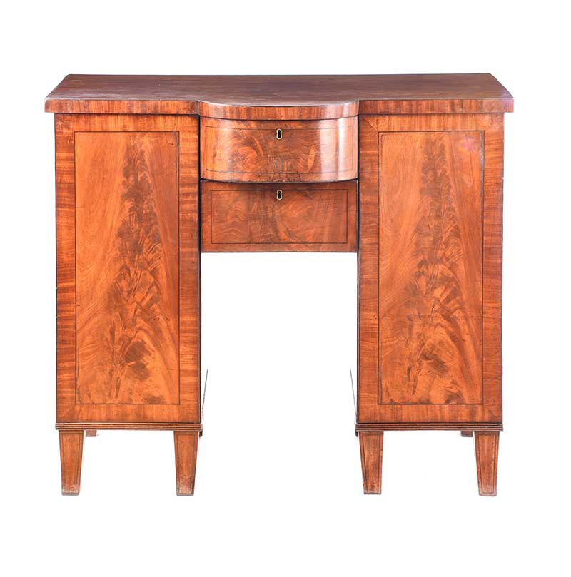 REGENCY MAHOGANY SIDE CABINET - Image 6 of 7