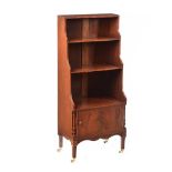 EDWARDIAN MAHOGANY BOOKCASE