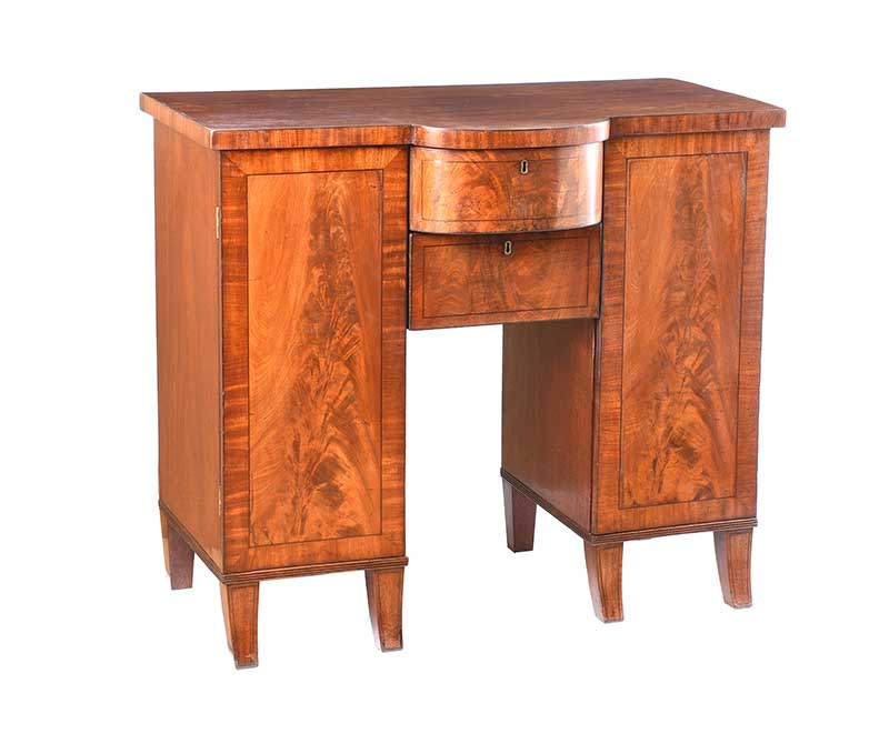 REGENCY MAHOGANY SIDE CABINET