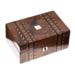 TUNBRIDGE WARE JEWELLERY BOX