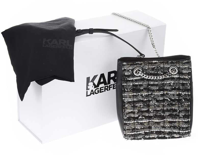 KARL LAGERFIELD BAG AND BOX - Image 6 of 6