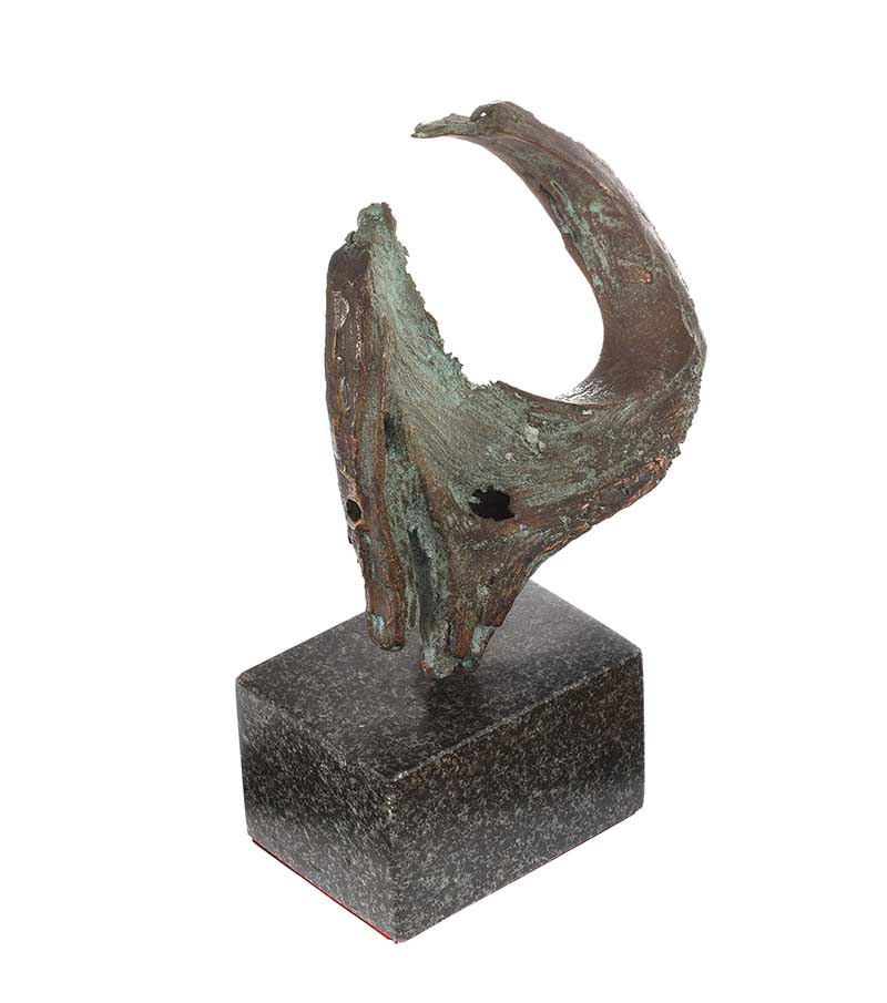 Michael Smyth - WAVE - Cast Bronze Sculpture - 8.5 x 7 inches - Unsigned