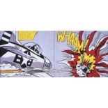 Roy Lichtenstein - WHAAM - Giclee Coloured Print - 6 x 12 inches - Unsigned