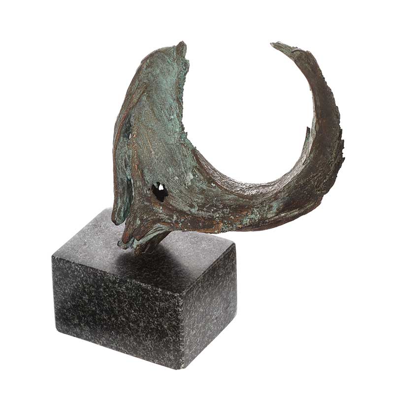 Michael Smyth - WAVE - Cast Bronze Sculpture - 8.5 x 7 inches - Unsigned - Image 3 of 3